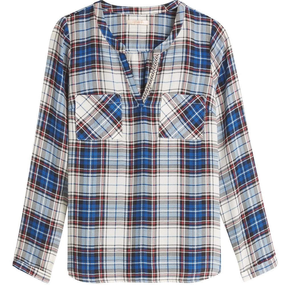 Skies are Blue Blouse